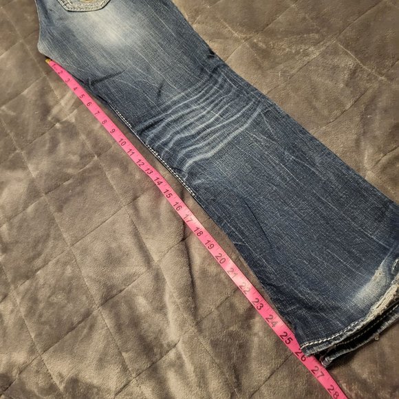 Big Star Vintage Collection Women's Liv Boot Jeans, Blue, 28R - Picture 10 of 11